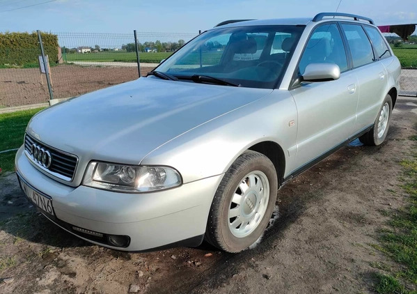 Audi A4 cena 9500 przebieg: 277600, rok produkcji 1999 z Izbica Kujawska małe 254